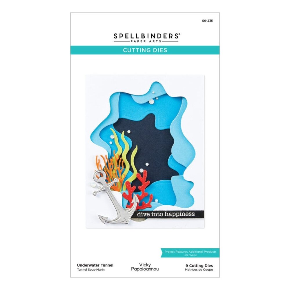 Spellbinders Tunnel Scapes Underwater Tunnel Dies (S6-235) Spellbinders Tunnel Scapes Underwater Tunnel Dies (S6-235)