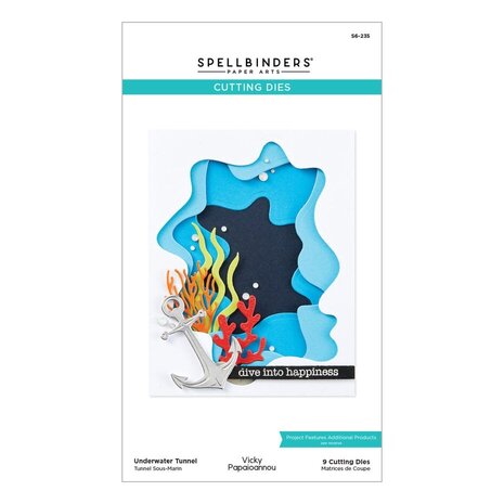 Spellbinders Tunnel Scapes Underwater Tunnel Dies (S6-235) Spellbinders Tunnel Scapes Underwater Tunnel Dies (S6-235)