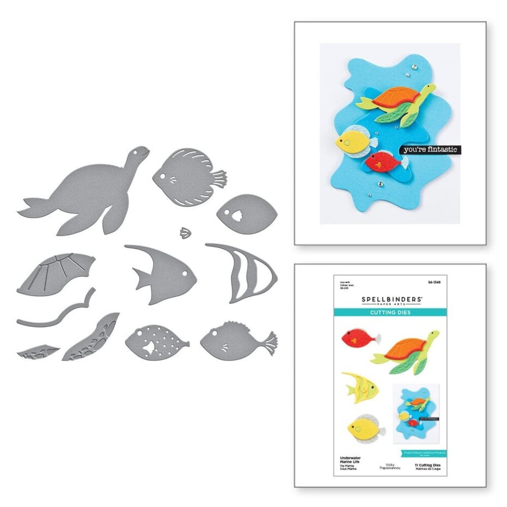 Spellbinders Tunnel Scapes Underwater Marine Life Dies (S4-1348) Spellbinders Tunnel Scapes Underwater Marine Life Dies (S4-1348)