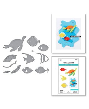 Spellbinders Tunnel Scapes Underwater Marine Life Dies (S4-1348) Spellbinders Tunnel Scapes Underwater Marine Life Dies (S4-1348)
