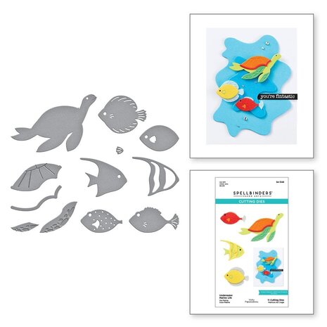 Spellbinders Tunnel Scapes Underwater Marine Life Dies (S4-1348) Spellbinders Tunnel Scapes Underwater Marine Life Dies (S4-1348)
