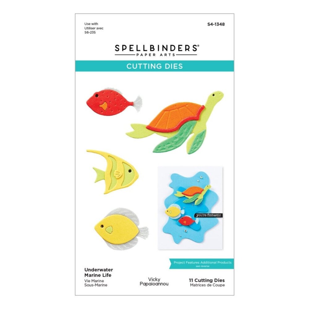 Spellbinders Tunnel Scapes Underwater Marine Life Dies (S4-1348) Spellbinders Tunnel Scapes Underwater Marine Life Dies (S4-1348)