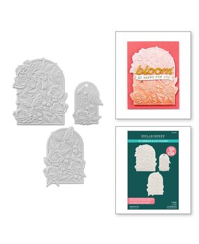 Spellbinders Sealed 3D Botanical Floral For You 3D Emboss & Cut Folder (E3D-082) Spellbinders Sealed 3D Botanical Floral For You 3D Emboss & Cut Folder (E3D-082)