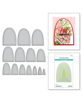 Spellbinders Sealed 3D Botanical Arch Labels and Tag Dies (S5-624) Spellbinders Sealed 3D Botanical Arch Labels and Tag Dies (S5-624)