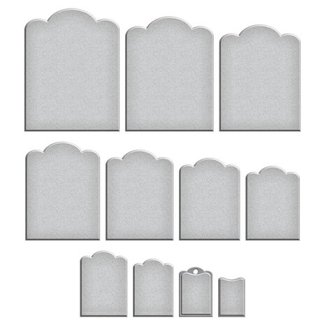 Spellbinders Sealed 3D Botanical Scallop Labels and Tag Dies (S5-625)