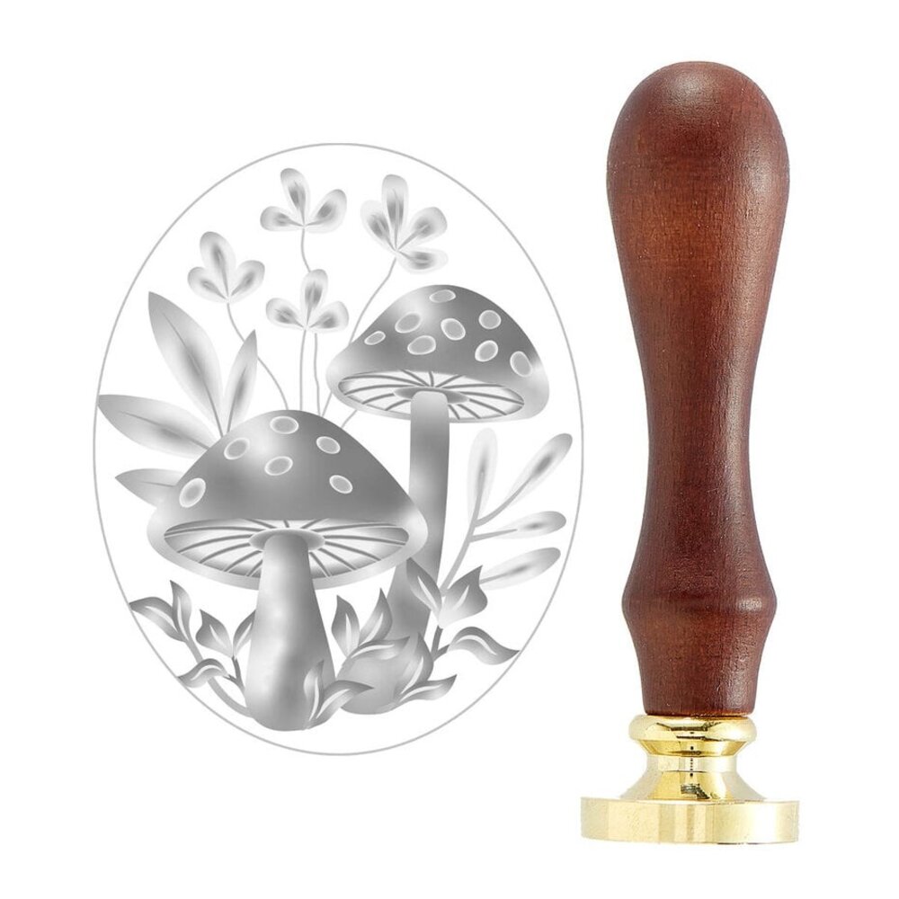 Spellbinders Sealed 3D Botanical Forest Mushrooms 3D Wax Seal Stamp (WS3D-001) Spellbinders Sealed 3D Botanical Forest Mushrooms 3D Wax Seal Stamp (WS3D-001)