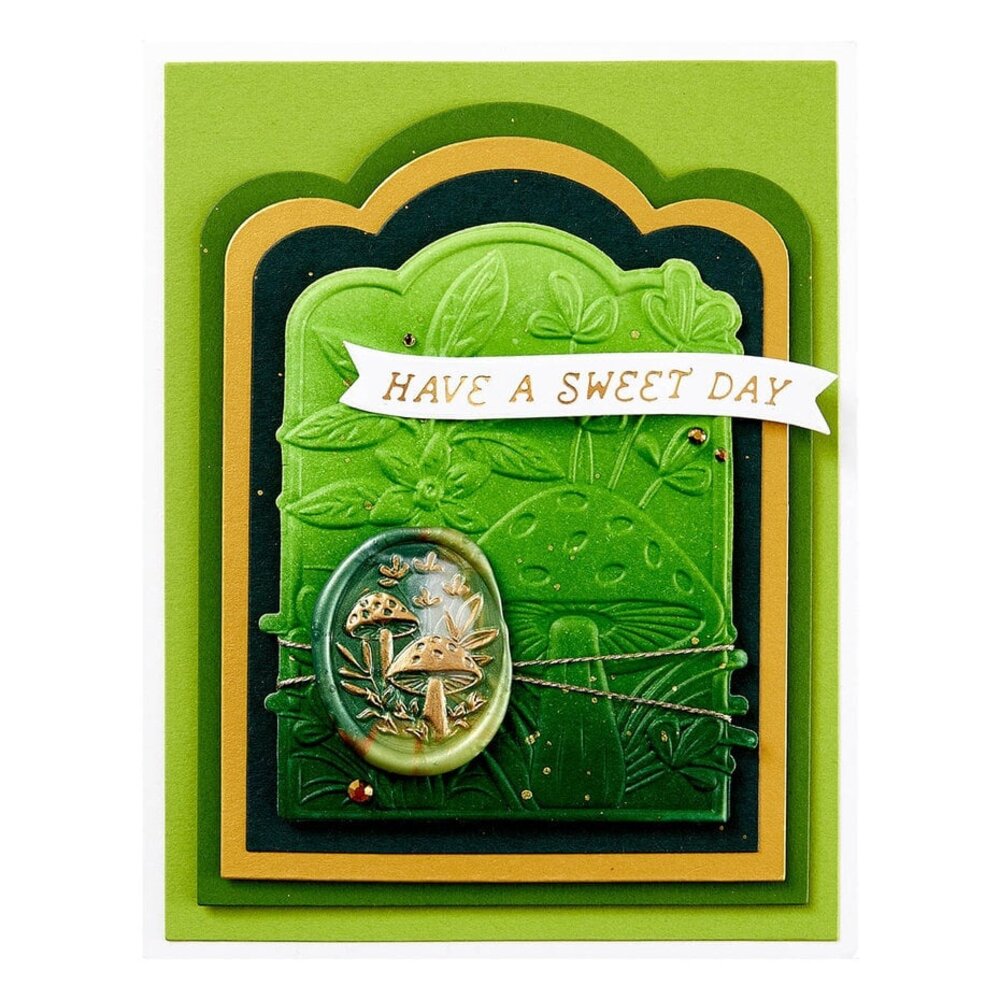 Spellbinders Sealed 3D Botanical Forest Mushrooms 3D Wax Seal Stamp (WS3D-001) Spellbinders Sealed 3D Botanical Forest Mushrooms 3D Wax Seal Stamp (WS3D-001)
