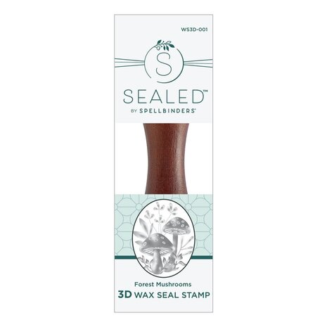 Spellbinders Sealed 3D Botanical Forest Mushrooms 3D Wax Seal Stamp (WS3D-001) Spellbinders Sealed 3D Botanical Forest Mushrooms 3D Wax Seal Stamp (WS3D-001)