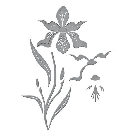 Spellbinders Spotlight Frames & Florals Layered Iris Dies (S3-509) Spellbinders Spotlight Frames & Florals Layered Iris Dies (S3-509)
