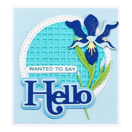 Spellbinders Spotlight Frames & Florals Layered Iris Dies (S3-509) Spellbinders Spotlight Frames & Florals Layered Iris Dies (S3-509)