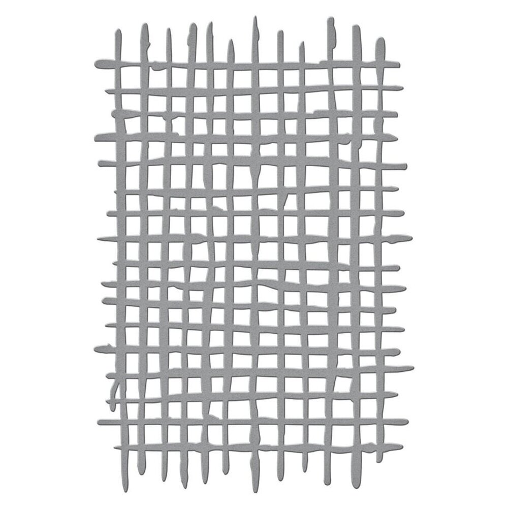 Spellbinders Spotlight Frames & Florals Woven Lattice Texture Dies (S4-1344)