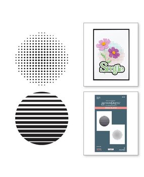 Spellbinders Spotlight Frames & Florals Spotlight Circle Duo Press Plate (BP-187)