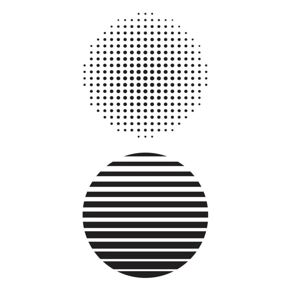 Spellbinders Spotlight Frames & Florals Spotlight Circle Duo Press Plate (BP-187)