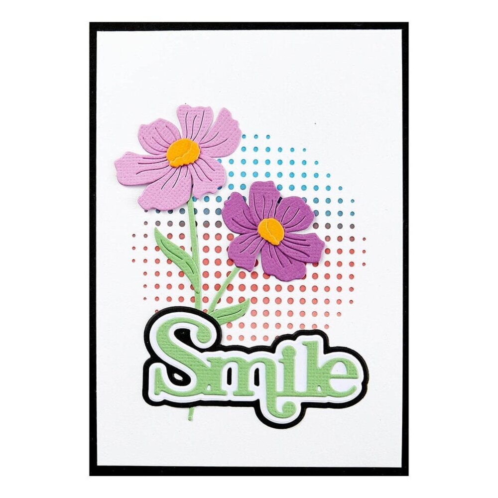 Spellbinders Spotlight Frames & Florals Spotlight Circle Duo Press Plate (BP-187)