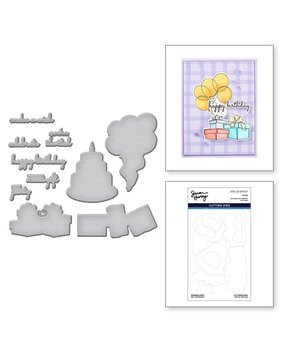 Spellbinders Birthday Party Dies (S5-640)