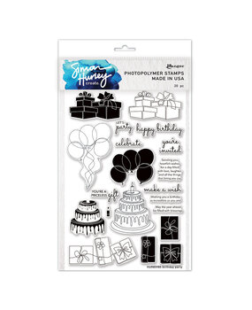 Simon Hurley Create Birthday Party Clear Stamps (HUR85980) Simon Hurley Create Birthday Party Clear Stamps (HUR85980)