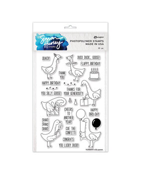Simon Hurley Create Silly Goose Clear Stamps (HUR85997) Simon Hurley Create Silly Goose Clear Stamps (HUR85997)