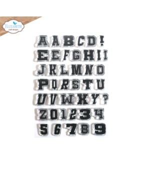 Elizabeth Craft Designs Remember Moments A5 Clear Stamps Wonky Letters (CS360) Elizabeth Craft Designs Remember Moments A5 Clear Stamps Wonky Letters (CS360)