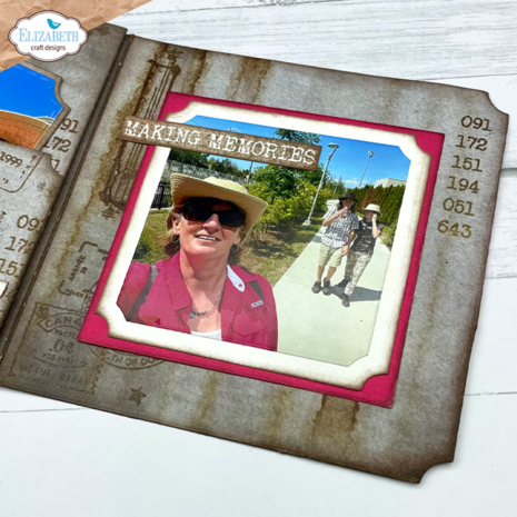 Elizabeth Craft Designs Remember Moments A6 Clear Stamps Travel Phrases (CS365) Elizabeth Craft Designs Remember Moments A6 Clear Stamps Travel Phrases (CS365)