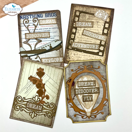 Elizabeth Craft Designs Remember Moments A6 Clear Stamps Travel Phrases (CS365) Elizabeth Craft Designs Remember Moments A6 Clear Stamps Travel Phrases (CS365)