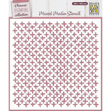 Nellie Snellen Plus Signs Masking Stencil (MMS4K-066)