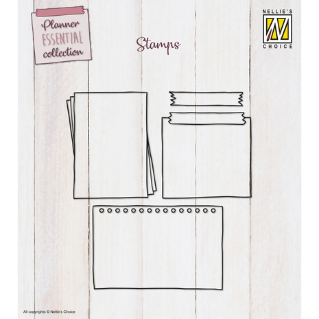 Nellie Snellen Clear Stamp Checklists (NSCS010)