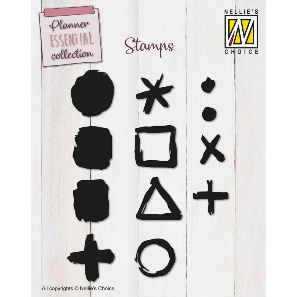 Nellie Snellen Clear Stamp Checkpoints (NSCS011)
