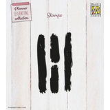 Nellie Snellen Clear Stamp Stripes (NSCS013)*