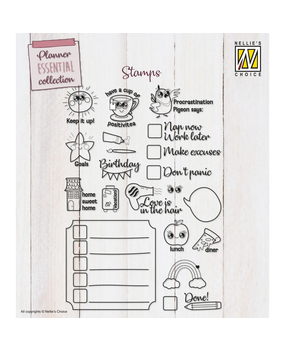 Nellie Snellen Clear Stamp To-do's & More (NSCS015) Nellie Snellen Clear Stamp To-do's & More (NSCS015)