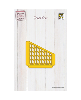 Nellie Snellen Shape Dies Corner Pouch Chevron (SD312)*