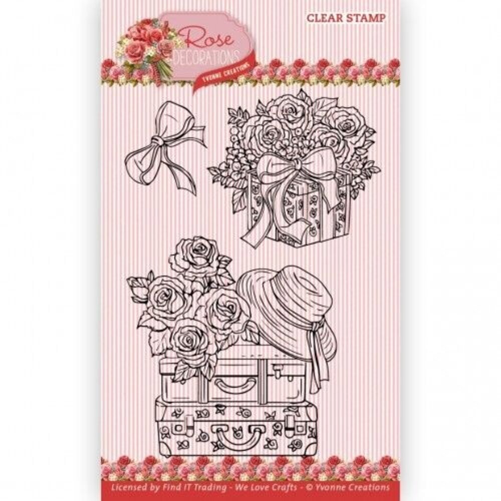 Yvonne Creations Rose Decorations Clear Stamp Set Transporter (YCCS10084) Yvonne Creations Rose Decorations Clear Stamp Set Transporter (YCCS10084)
