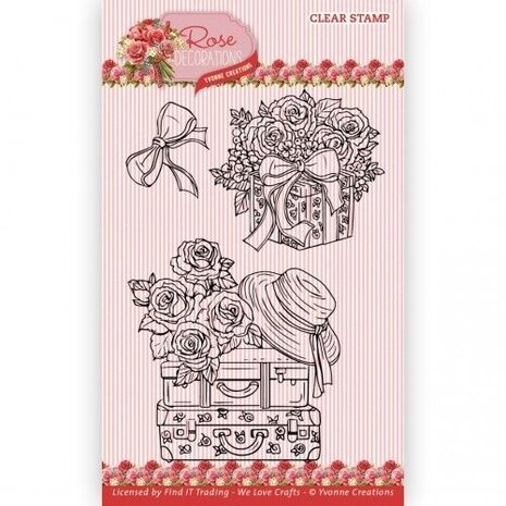 Yvonne Creations Rose Decorations Clear Stamp Set Transporter (YCCS10084) Yvonne Creations Rose Decorations Clear Stamp Set Transporter (YCCS10084)