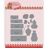 Yvonne Creations Rose Decorations Dies Roses and Suitcases (YCD10355)