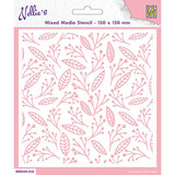 Nellie Snellen Leaves & Berries Masking Stencil (MMS4K-038)