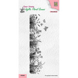 Nellie Snellen Clear Stamp Slimline Meadow with Butterflies (IFS048)