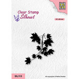 Nellie Snellen Clear Stamp Maple Branch (SIL113)