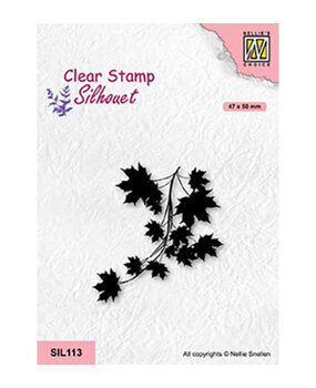 Nellie Snellen Clear Stamp Maple Branch (SIL113) Nellie Snellen Clear Stamp Maple Branch (SIL113)