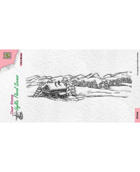 Nellie Snellen Clear Stamp Slimline Snow Landscape (IFS044) Nellie Snellen Clear Stamp Slimline Snow Landscape (IFS044)