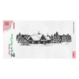 Nellie Snellen Clear Stamp Slimline Snow House (IFS043)