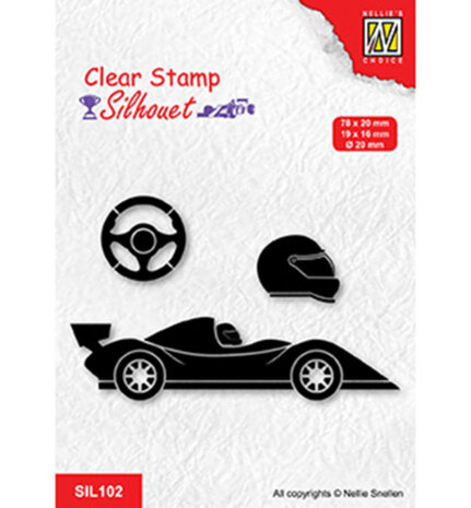 Nellie Snellen Clear Stamp Formula One Serie 1 (SIL102) Nellie Snellen Clear Stamp Formula One Serie 1 (SIL102)