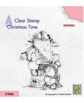 Nellie Snellen Clear Stamp Present Delivery (CT042)