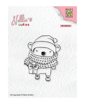 Nellie Snellen Clear Stamp Koala with Parcel (NCCS012)*