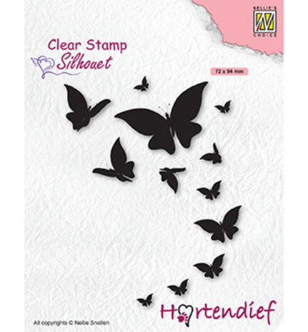 Nellie Snellen Clear Stamp Butterflies (SIL094) Nellie Snellen Clear Stamp Butterflies (SIL094)