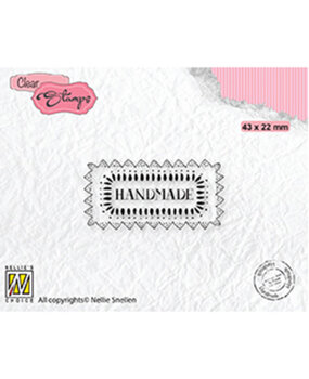 Nellie Snellen Clear Stamp Texts Handmade (DTCS030) Nellie Snellen Clear Stamp Texts Handmade (DTCS030)