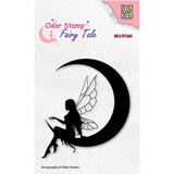 Nellie Snellen Fairy Tale Elf On The Moon Clear Stamp (FTCS036)
