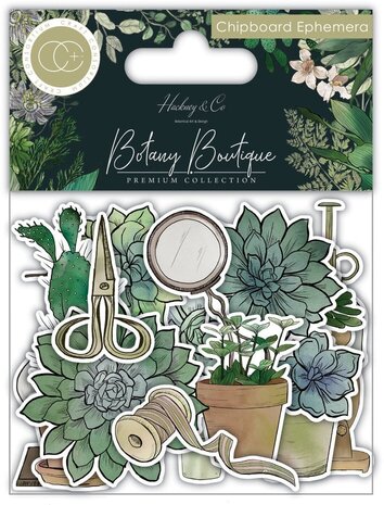 Craft Consortium Botany Boutique Chipboard Ephemera (CCEPH011) Craft Consortium Botany Boutique Chipboard Ephemera (CCEPH011)