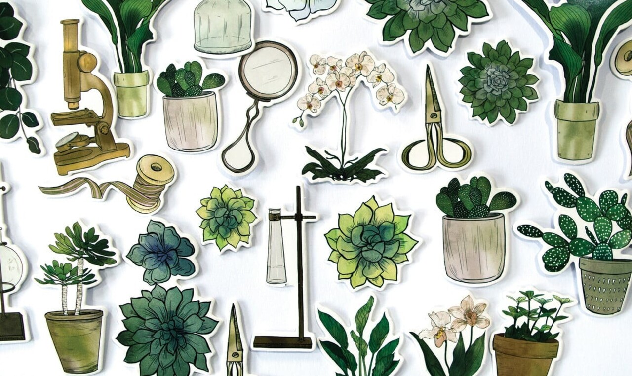 Craft Consortium Botany Boutique Chipboard Ephemera (CCEPH011) Craft Consortium Botany Boutique Chipboard Ephemera (CCEPH011)