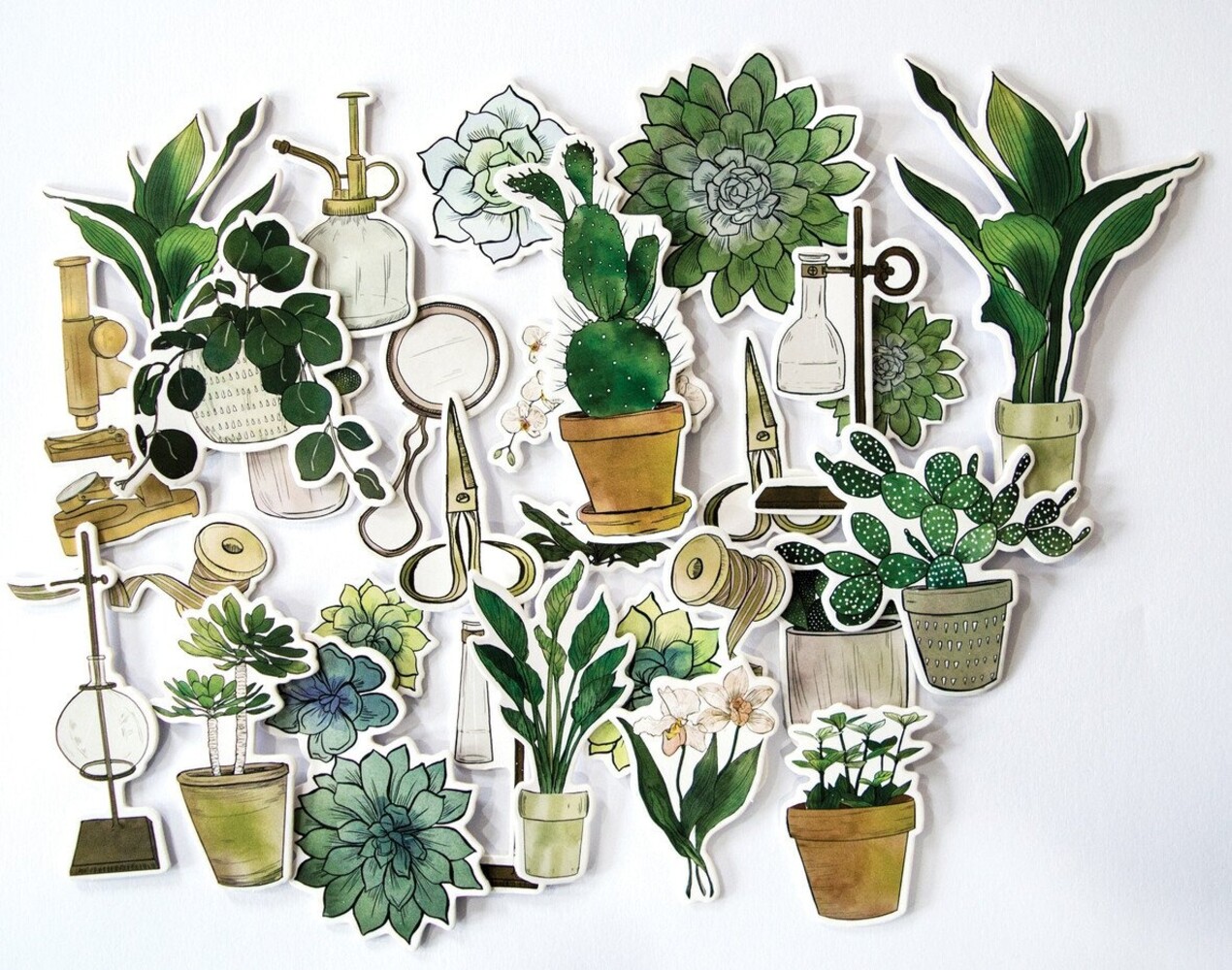 Craft Consortium Botany Boutique Chipboard Ephemera (CCEPH011) Craft Consortium Botany Boutique Chipboard Ephemera (CCEPH011)