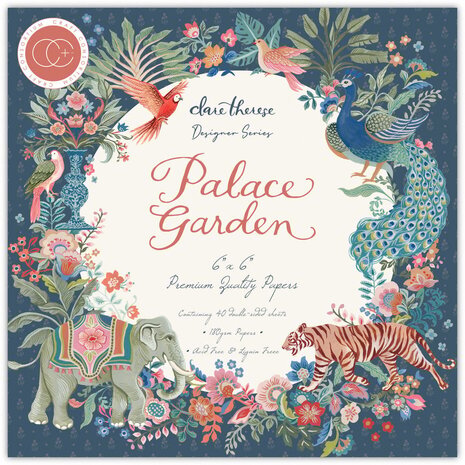 Craft Consortium Palace Garden 6x6 Inch Paper Pad (CCDPAD003B)