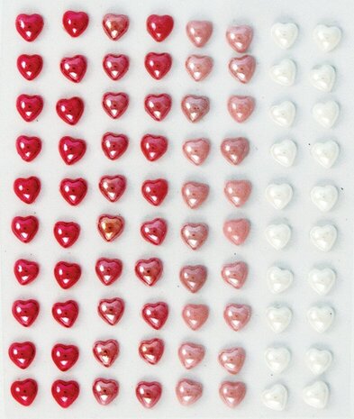 Craft Consortium The Essential Adhesive Enamel Hearts (CEADOT001) Craft Consortium The Essential Adhesive Enamel Hearts (CEADOT001)
